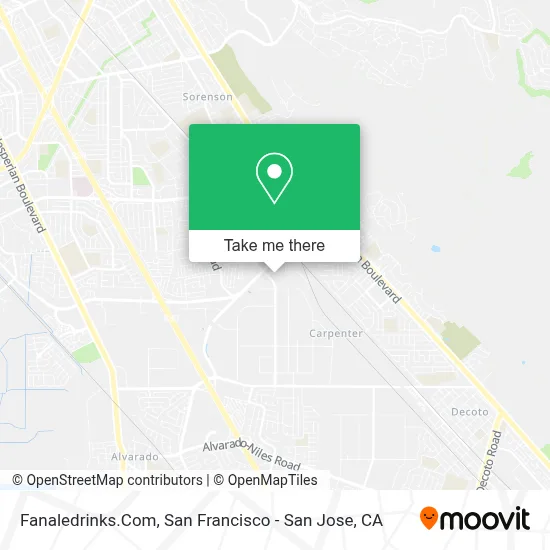 Fanaledrinks.Com map