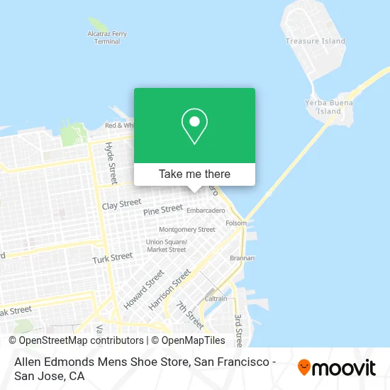 Allen Edmonds Mens Shoe Store map