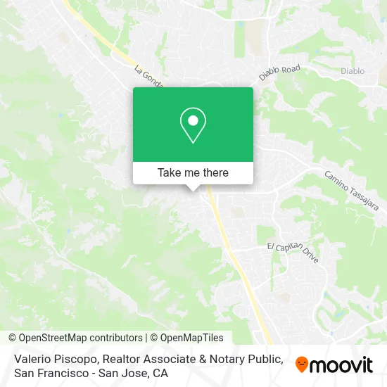 Valerio Piscopo, Realtor Associate & Notary Public map