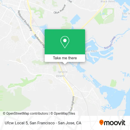 Ufcw Local 5 map