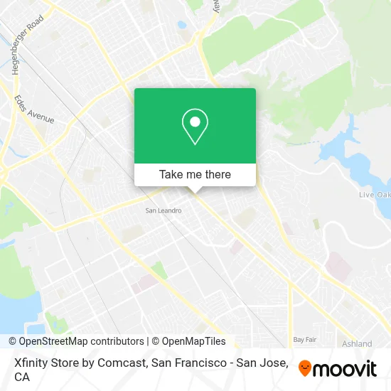 Xfinity Store by Comcast map