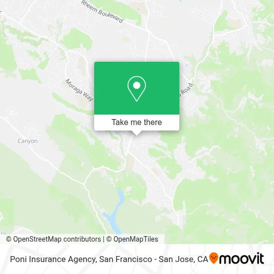 Poni Insurance Agency map
