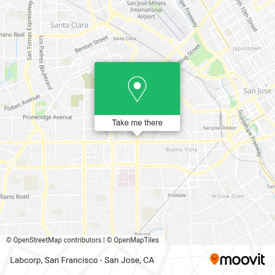 Labcorp map