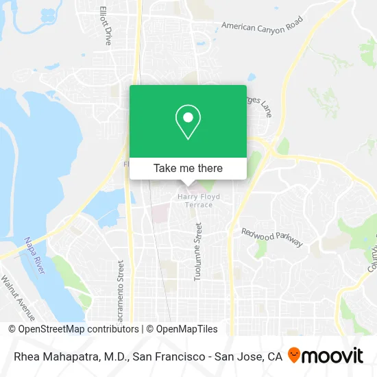 Rhea Mahapatra, M.D. map