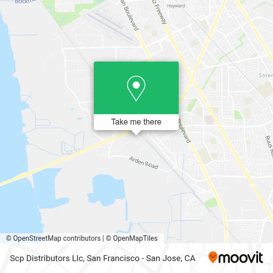 Scp Distributors Llc map