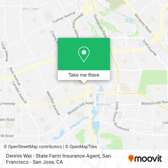 Dennis Wei - State Farm Insurance Agent map