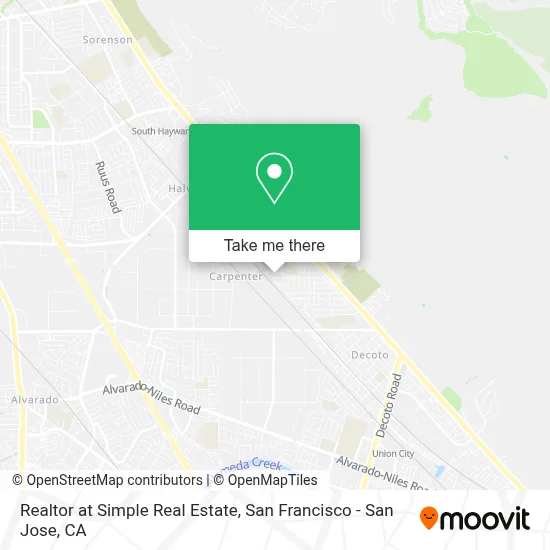 Realtor at Simple Real Estate map