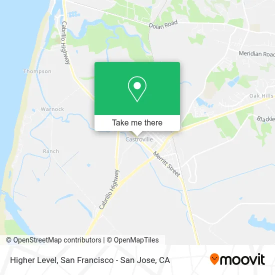 Higher Level map