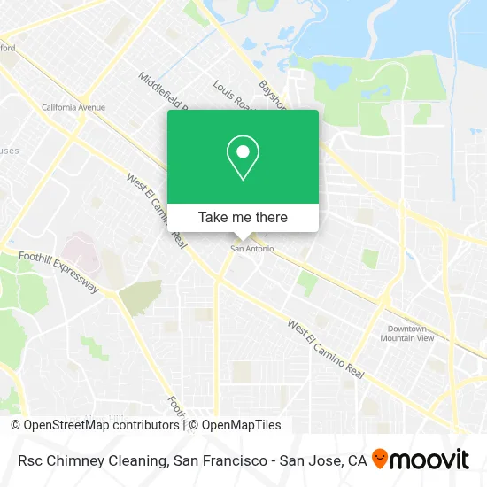 Rsc Chimney Cleaning map