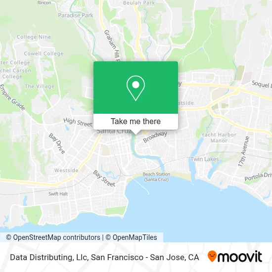 Data Distributing, Llc map