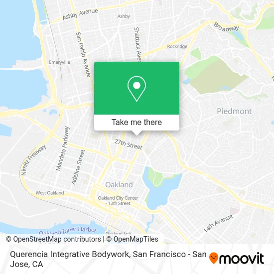 Querencia Integrative Bodywork map