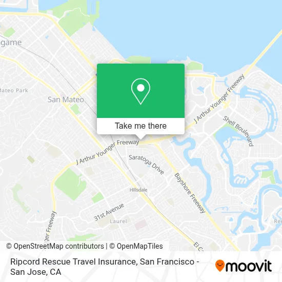 Ripcord Rescue Travel Insurance map