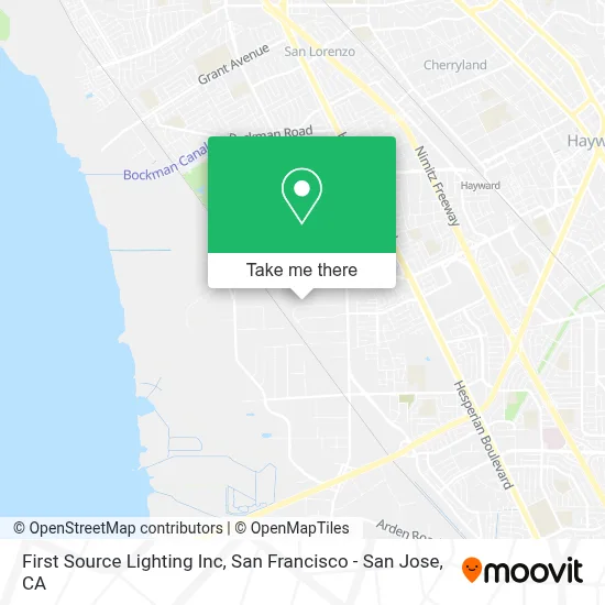 First Source Lighting Inc map