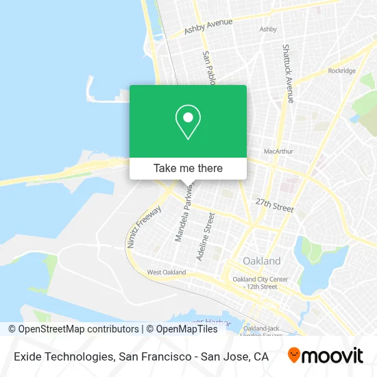 Exide Technologies map