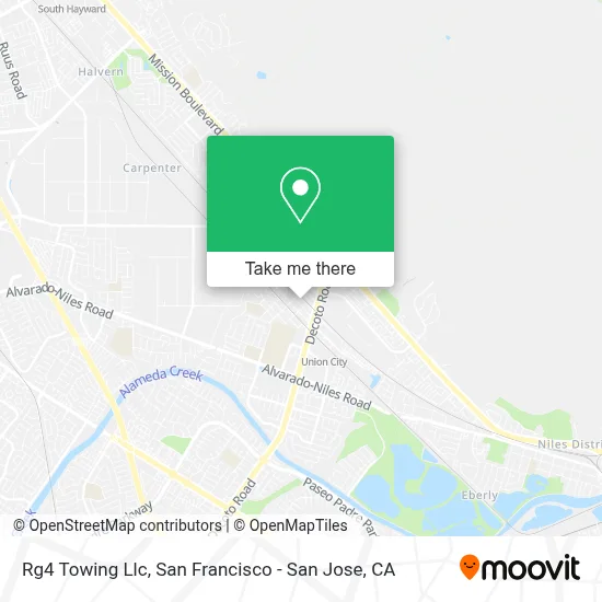 Rg4 Towing Llc map