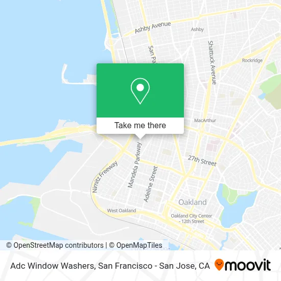 Adc Window Washers map
