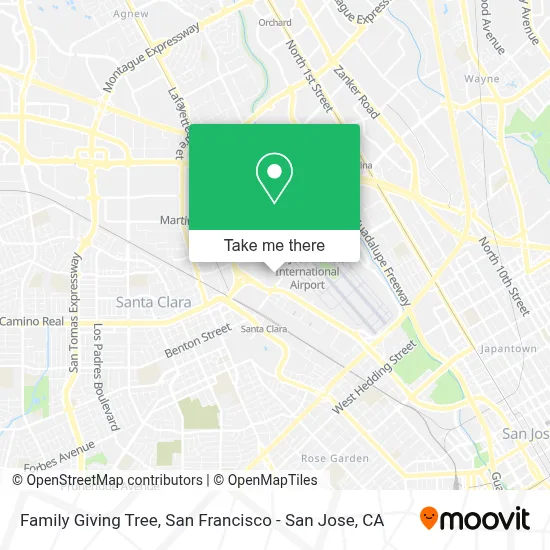 Family Giving Tree map