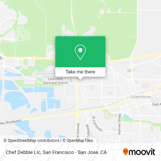 Chef Debbie Llc map