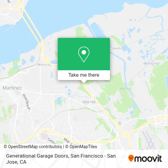 Generational Garage Doors map