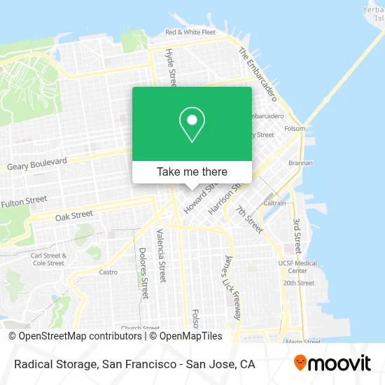 Radical Storage map