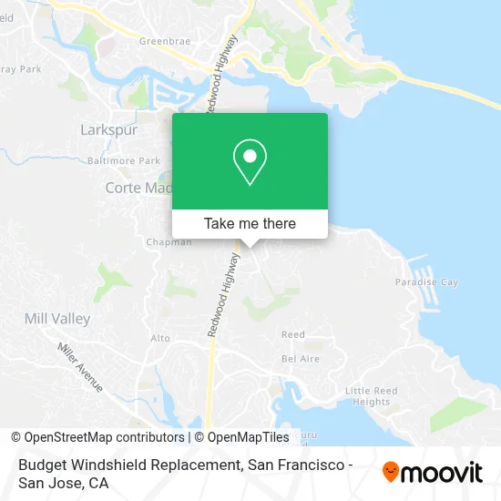 Budget Windshield Replacement map