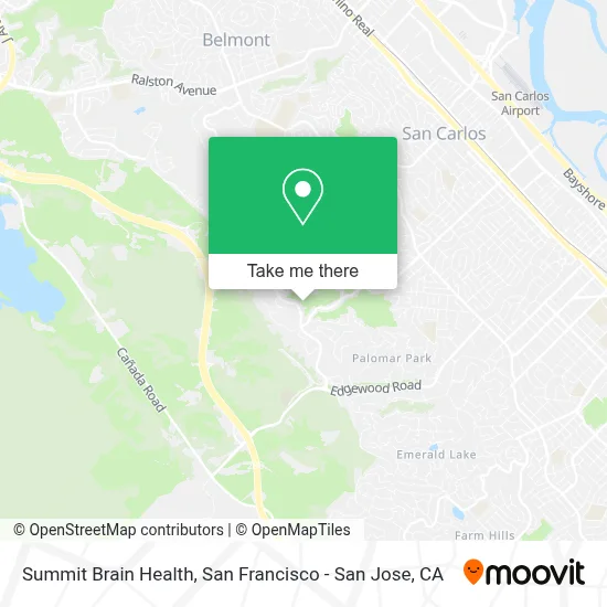 Summit Brain Health map