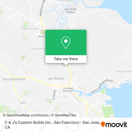 C & J's Custom Builds Inc. map