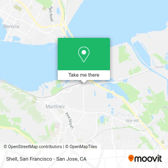Shell map