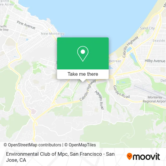 Environmental Club of Mpc map
