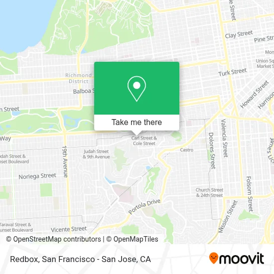 Redbox map