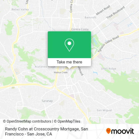Randy Cohn at Crosscountry Mortgage map