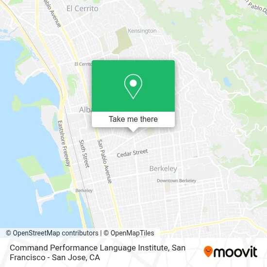 Command Performance Language Institute map