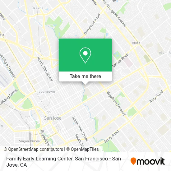Family Early Learning Center map