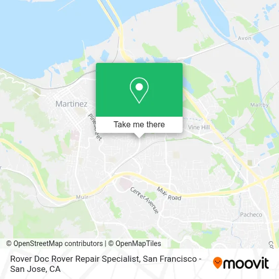 Rover Doc Rover Repair Specialist map