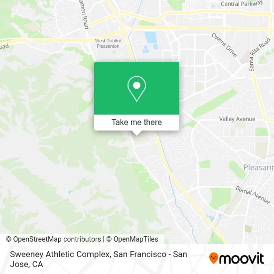 Sweeney Athletic Complex map