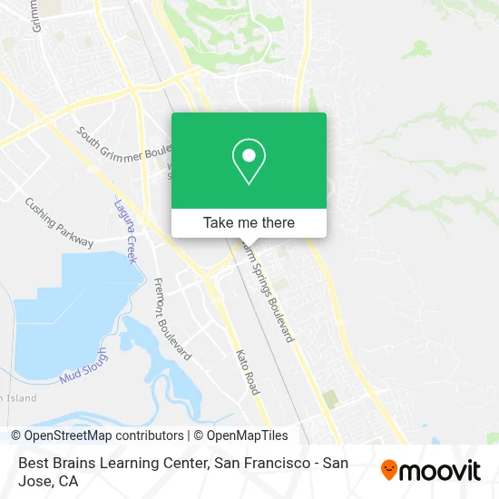 Best Brains Learning Center map