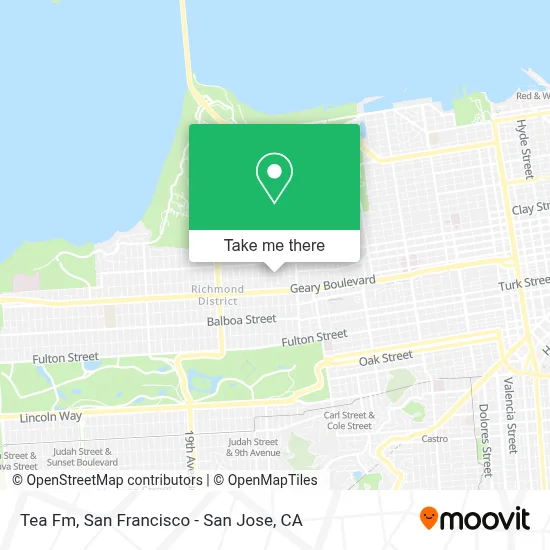 Tea Fm map