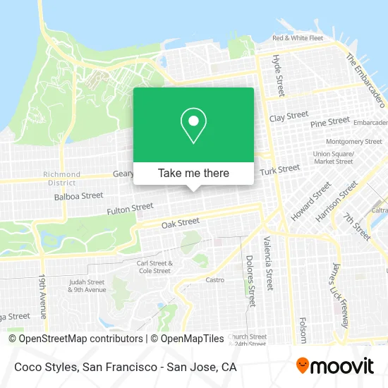 Coco Styles map