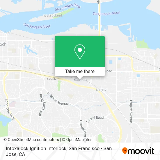 Intoxalock Ignition Interlock map