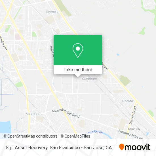 Sipi Asset Recovery map