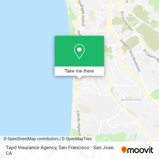 Tapd Insurance Agency map