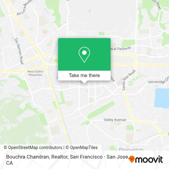 Bouchra Chandran, Realtor map