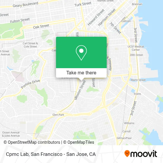 Cpmc Lab map