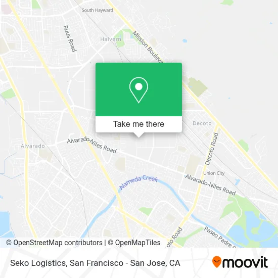 Seko Logistics map