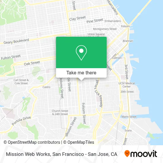 Mission Web Works map