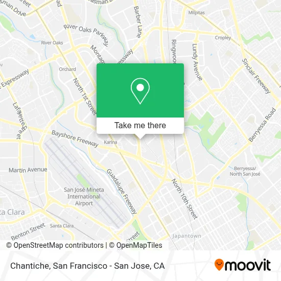 Chantiche map