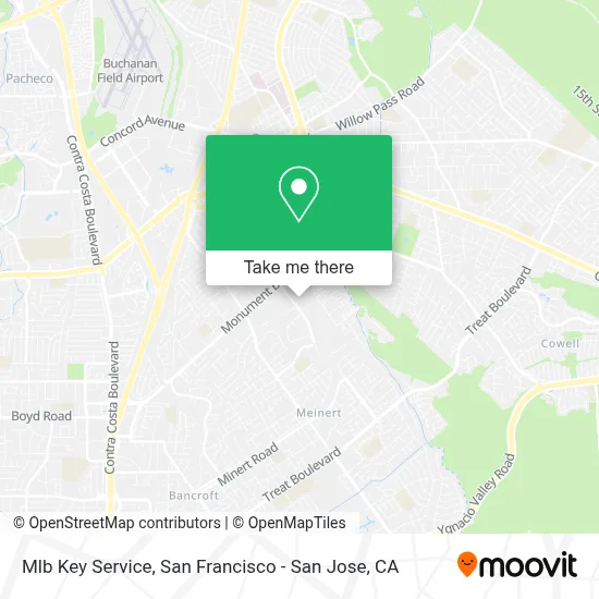 Mlb Key Service map