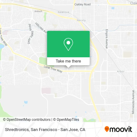 Shredtronics map