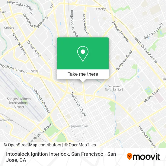 Intoxalock Ignition Interlock map