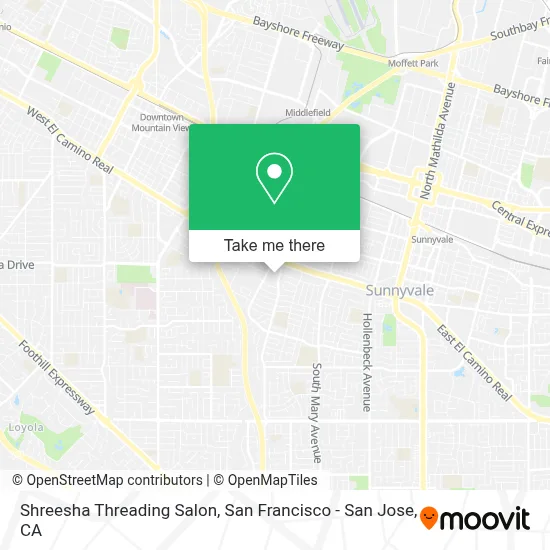 Shreesha Threading Salon map